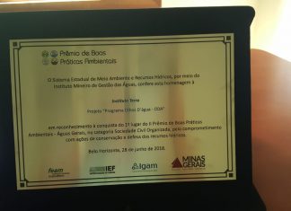 Programa Olhos D´Água recebe prêmio de Boas Práticas
