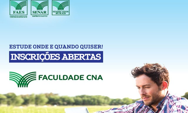 Senar abre vagas para curso técnico gratuito em agronegócio
