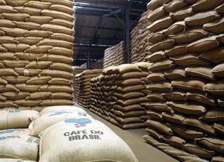 Exportação de café bate novo recorde no mês de fevereiro