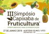 3º Simpósio Capixaba de Fruticultura é nesta quinta, dia 27