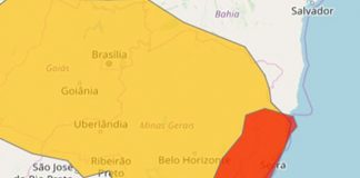 Instituto emite alerta “vermelho” para chuvas intensas em todo o Estado