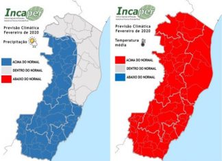 Fevereiro de chuva e calor no Espírito Santo