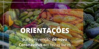Secretaria de Agricultura cria cartilha para prevenção do novo Coronavírus em feiras livres
