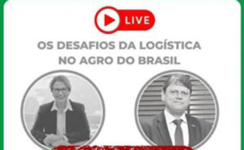 Desafios da logística no agro serão abordadas por Ministros em live