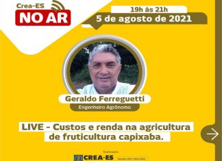 Live: Crea-ES debate custos e renda na fruticultura capixaba